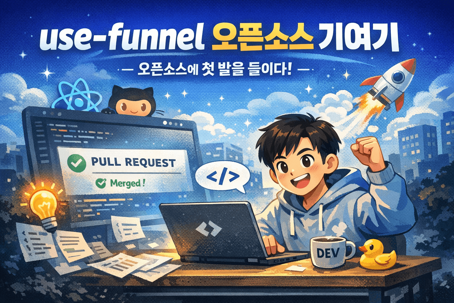토픈소스 use-funnel 기여 일대기