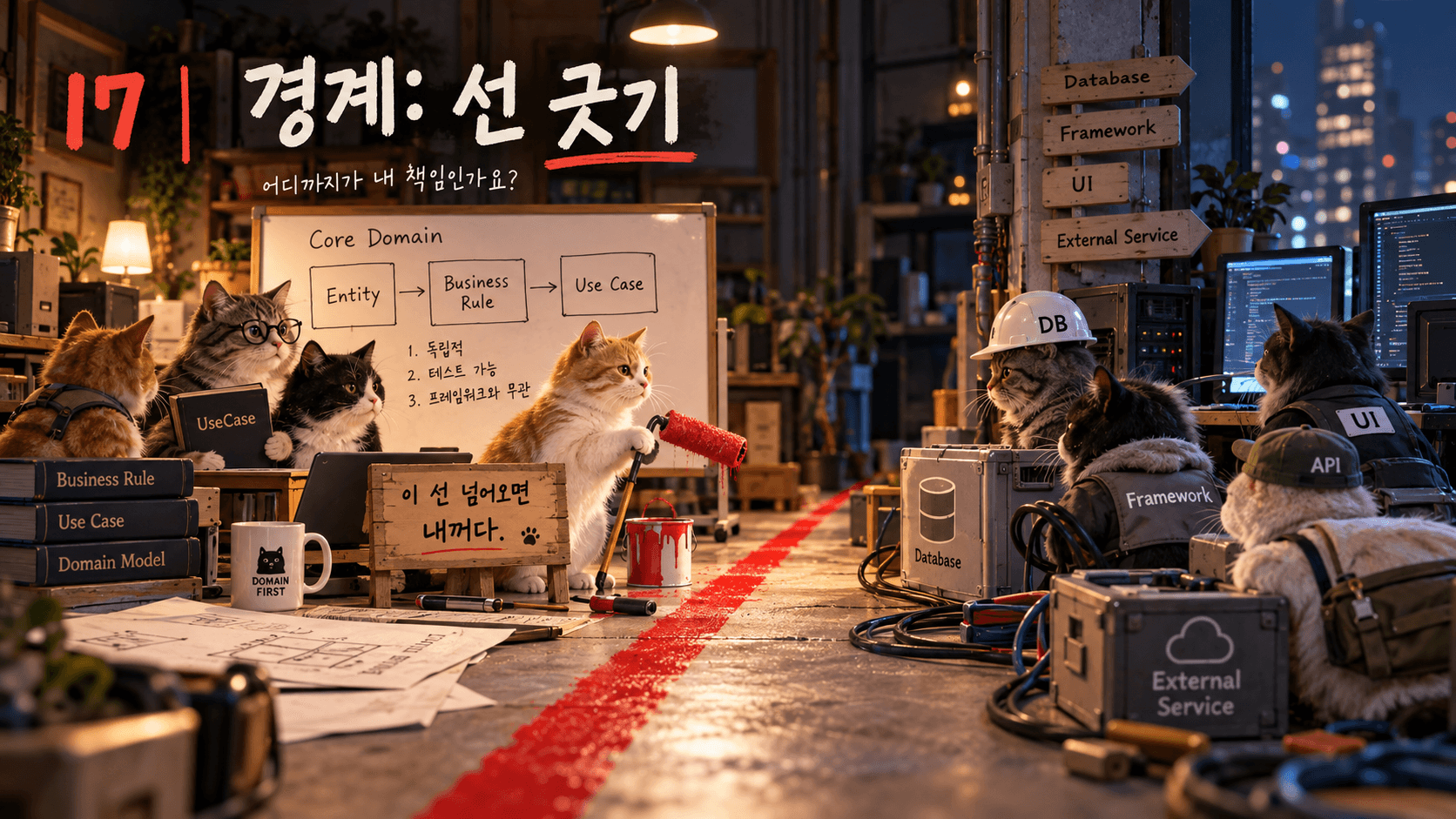 경계: 선 긋기